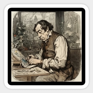 Benjamin Disraeli Sticker